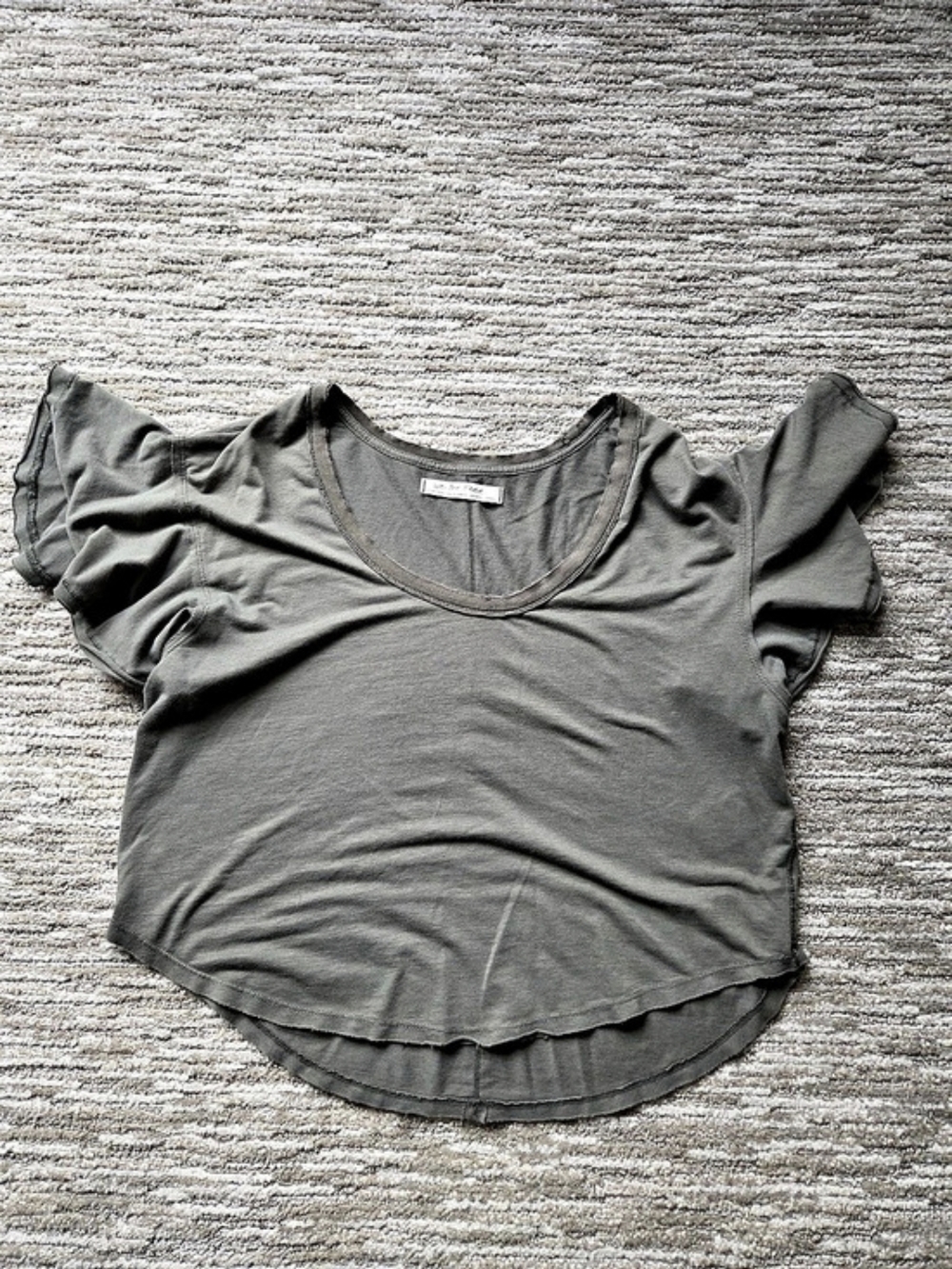 We The Free Ruffle Sleeve Top Size XS